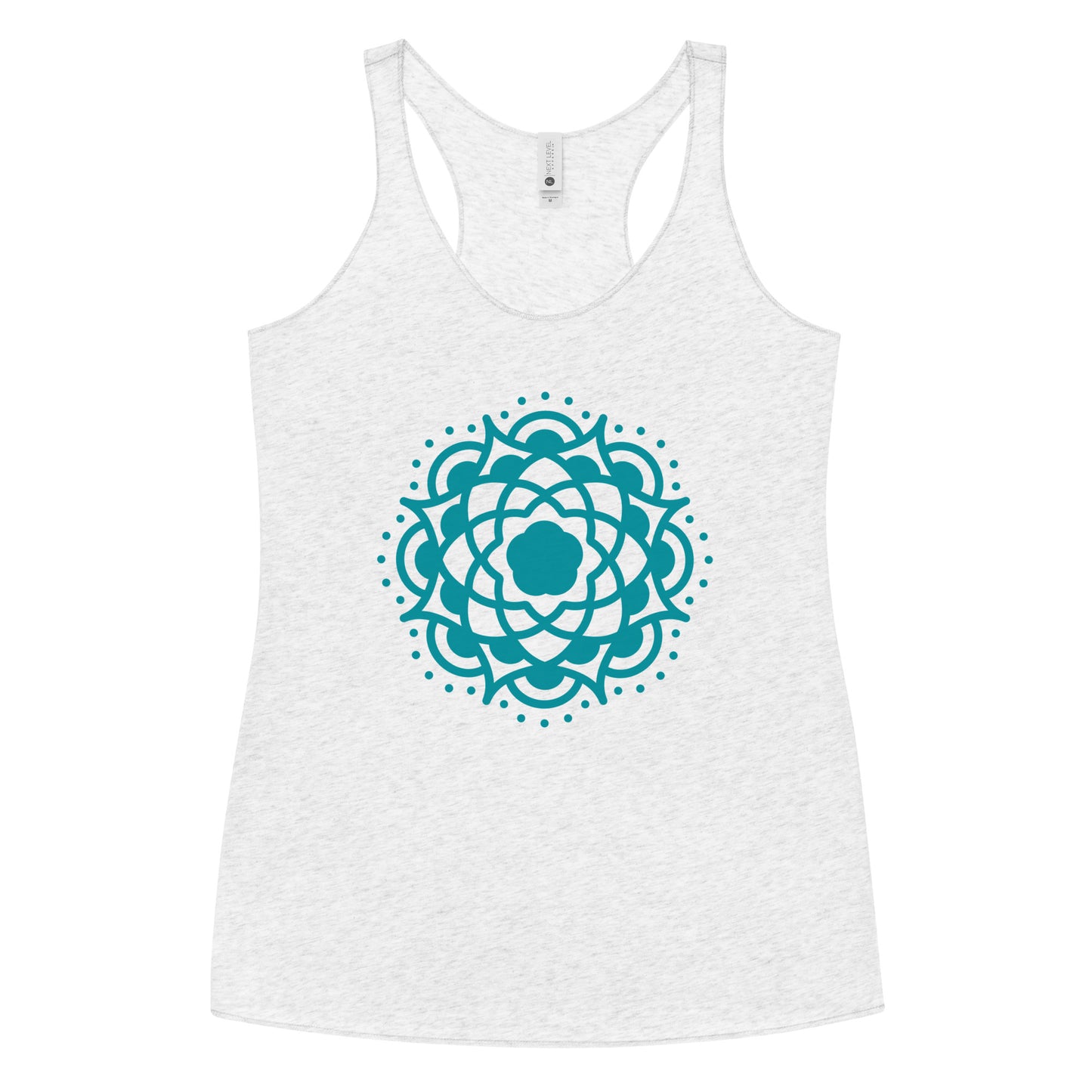 Eastern Blue Mandala 3 Women's Racerback Tank