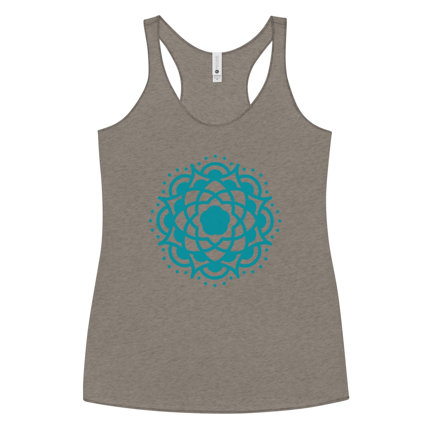 Eastern Blue Mandala 3 Women's Racerback Tank