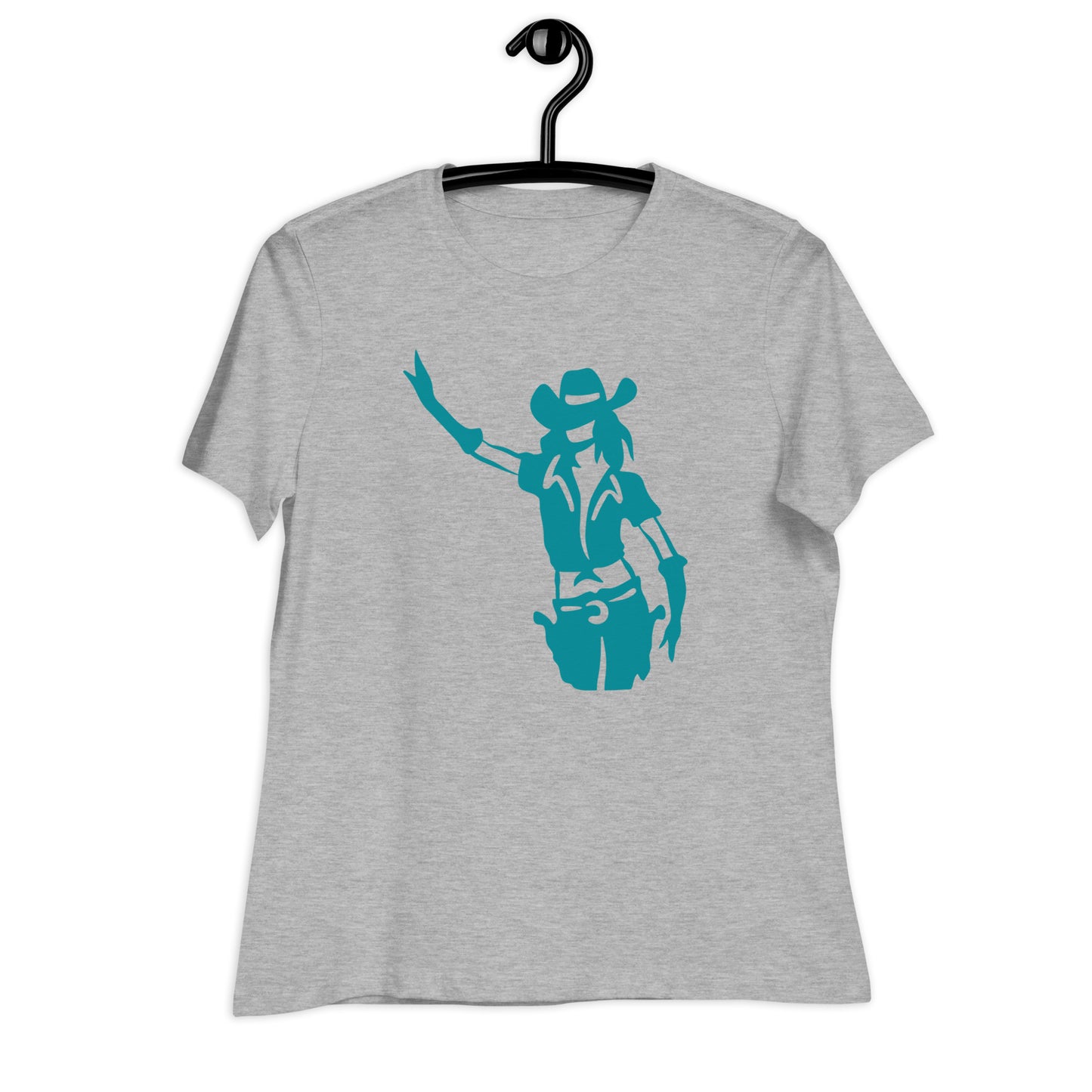 Eastern Blue Cowgirl Women's Relaxed T-Shirt