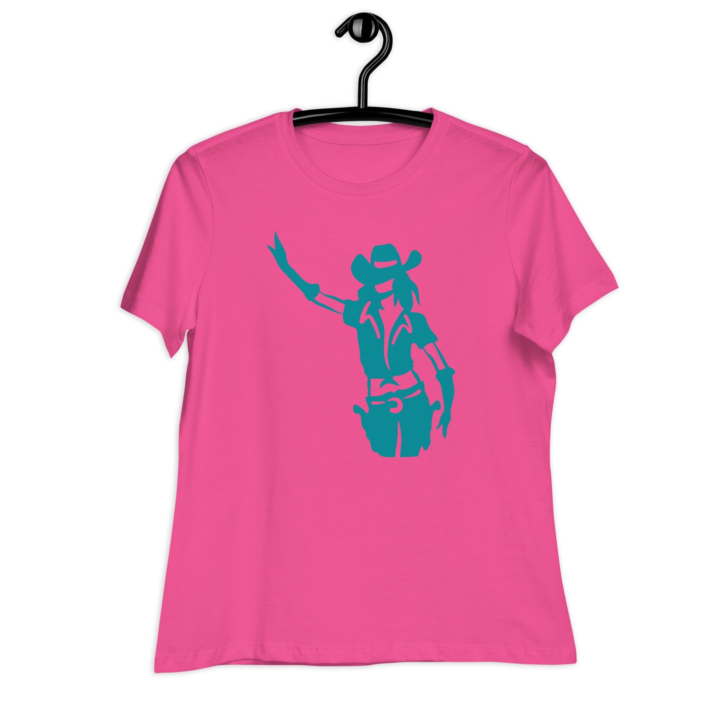 Eastern Blue Cowgirl Women's Relaxed T-Shirt