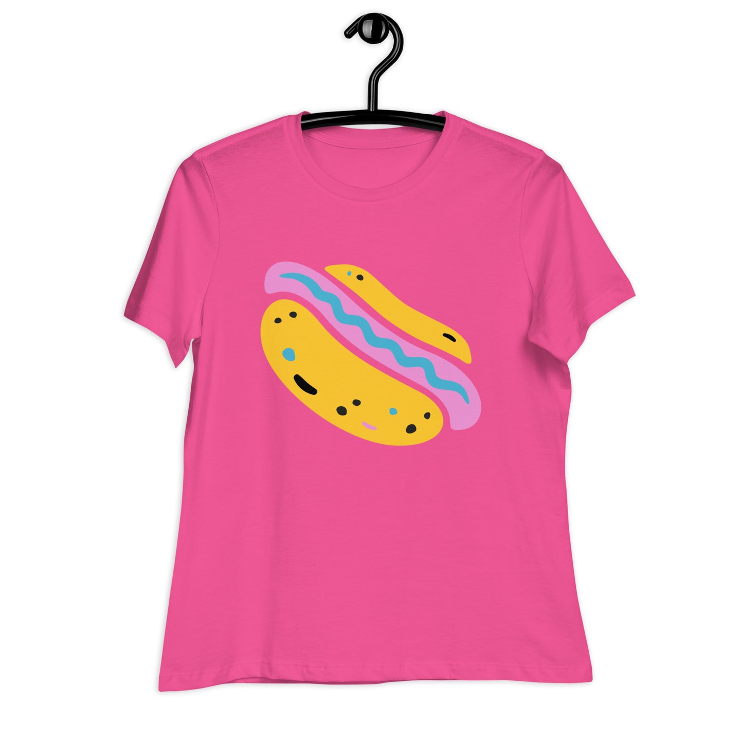 Colourful Hotdog 2 Women's Relaxed T-Shirt