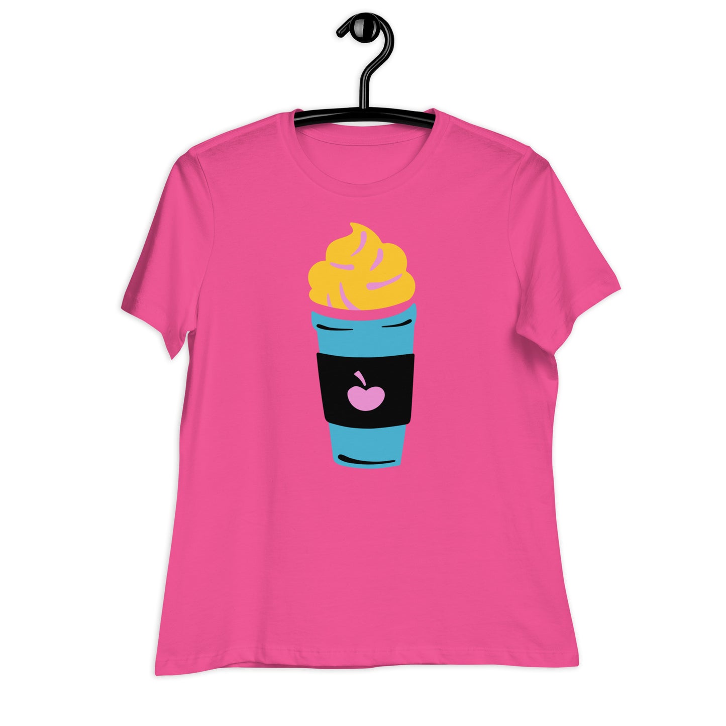 Colourful drink with Whipped Cream Women's Relaxed T-Shirt