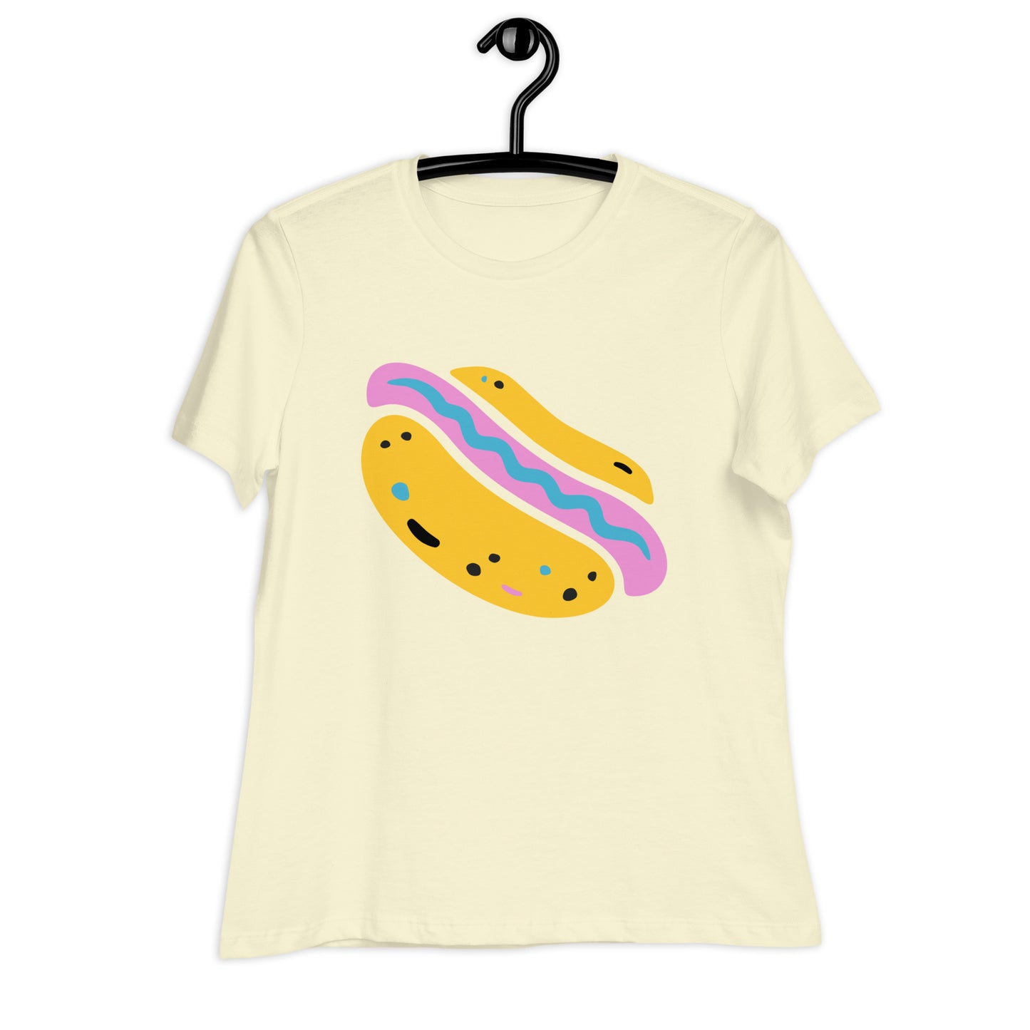 Colourful Hotdog 2 Women's Relaxed T-Shirt