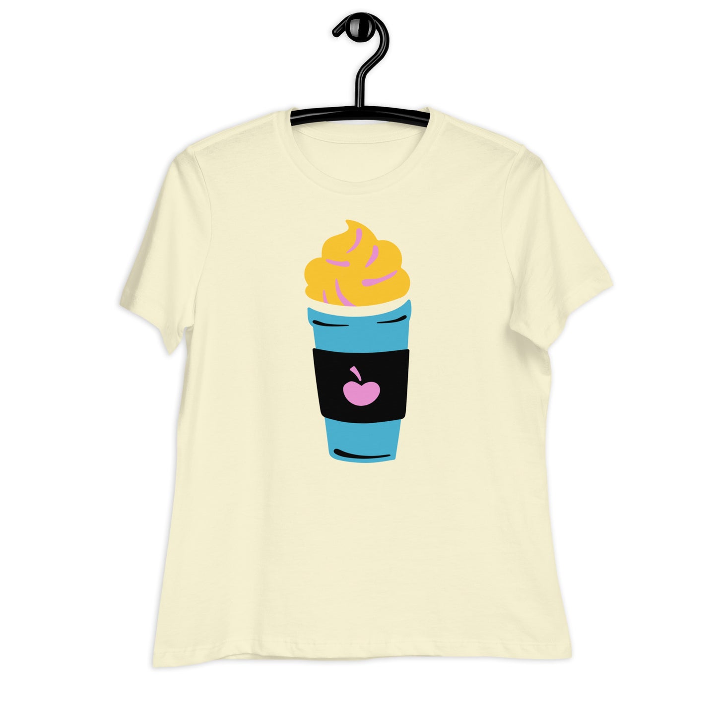 Colourful drink with Whipped Cream Women's Relaxed T-Shirt