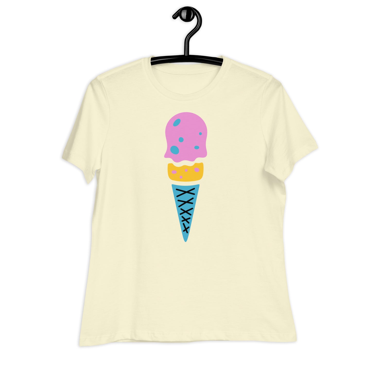 Ice Cream in Cone 2 Women's Relaxed T-Shirt