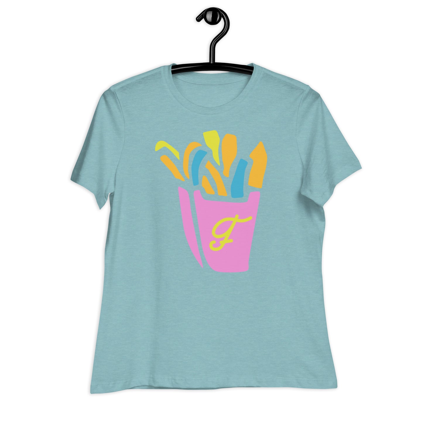 Colourful Fries Women's Relaxed T-Shirt