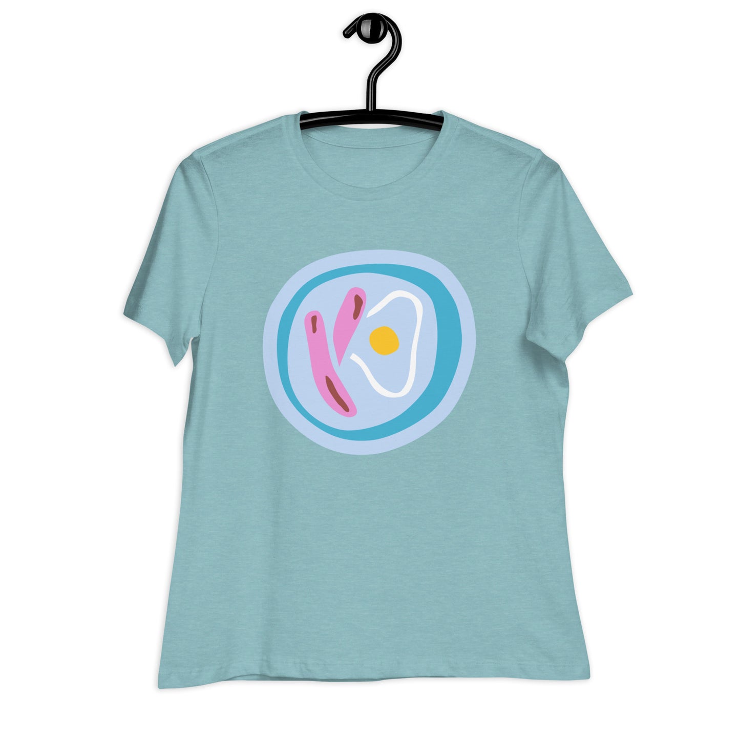 Colourful Sausage and Egg Women's Relaxed T-Shirt