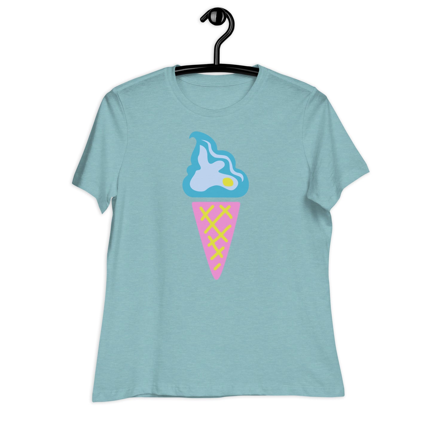 Ice Cream in Cone Women's Relaxed T-Shirt