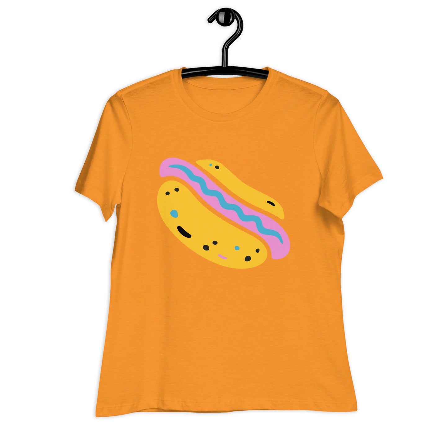 Colourful Hotdog 2 Women's Relaxed T-Shirt