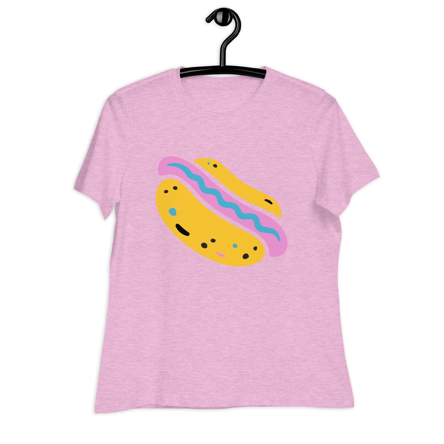 Colourful Hotdog 2 Women's Relaxed T-Shirt