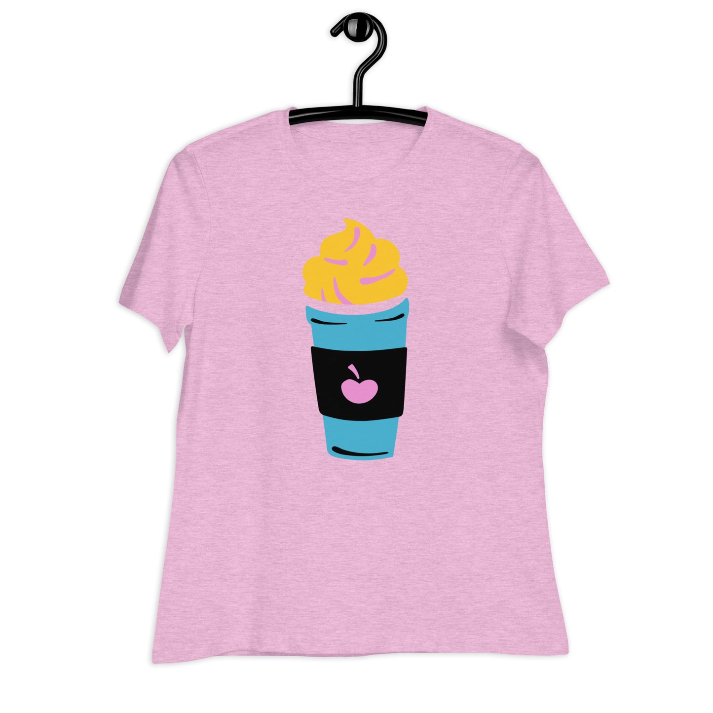 Colourful drink with Whipped Cream Women's Relaxed T-Shirt