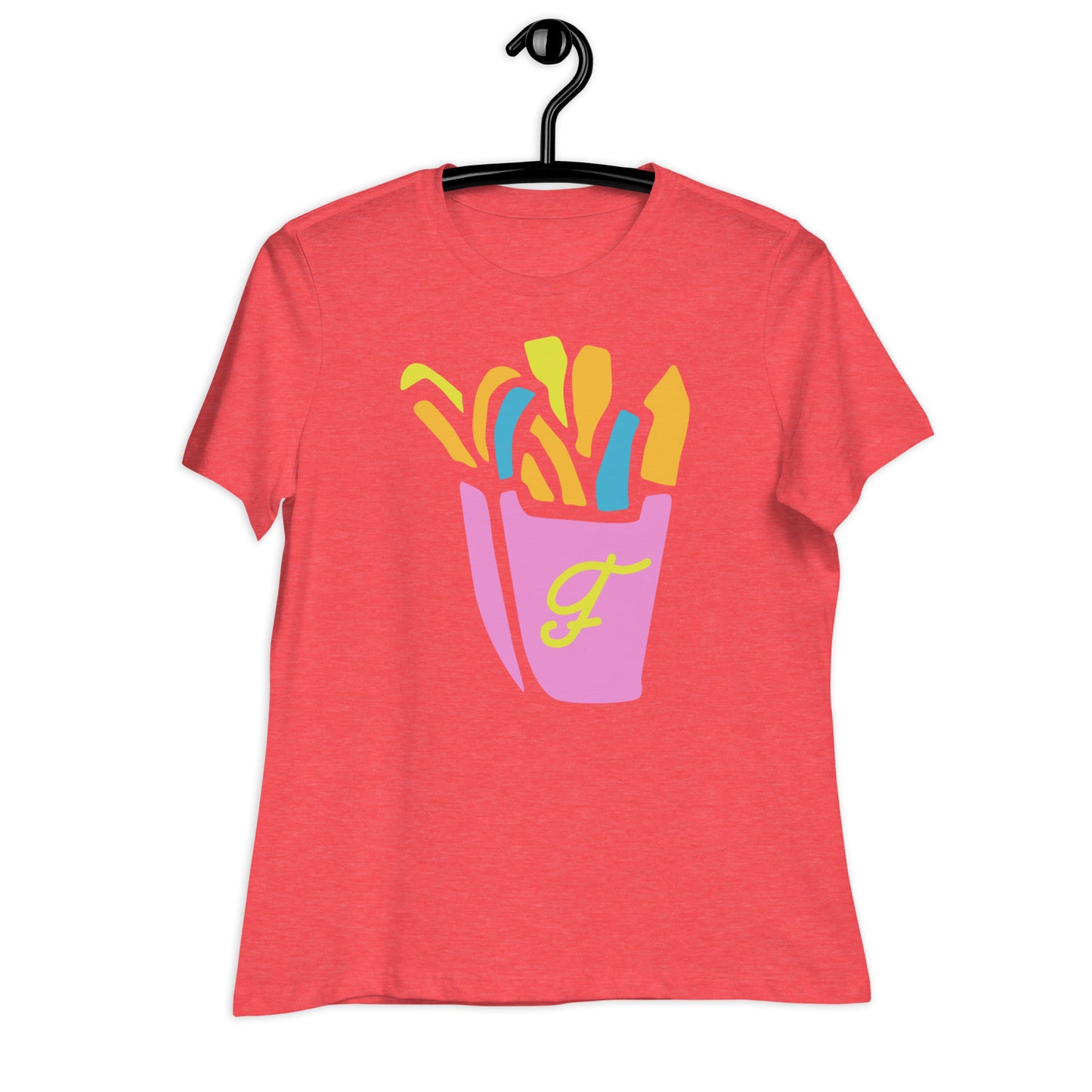 Colourful Fries Women's Relaxed T-Shirt