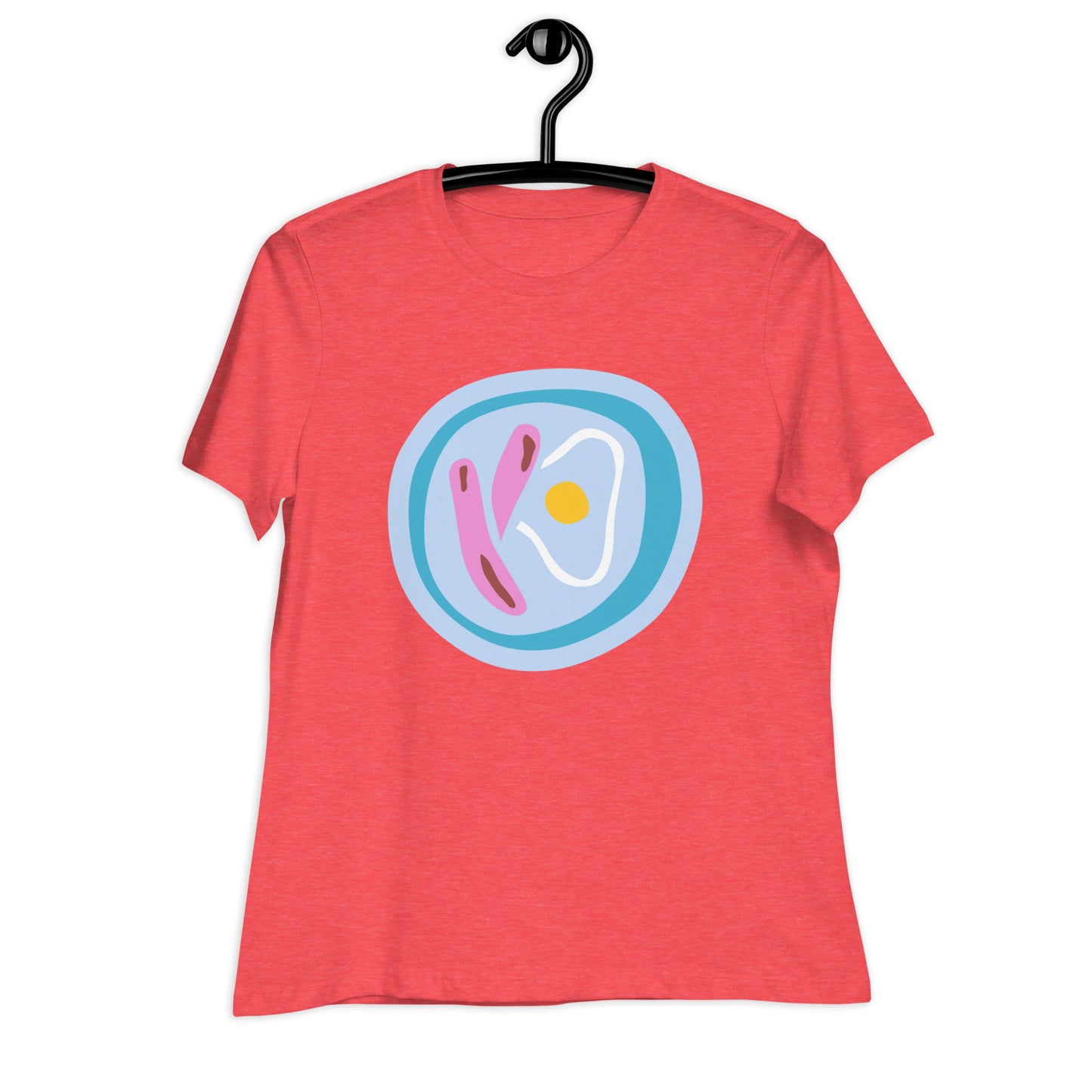 Colourful Sausage and Egg Women's Relaxed T-Shirt