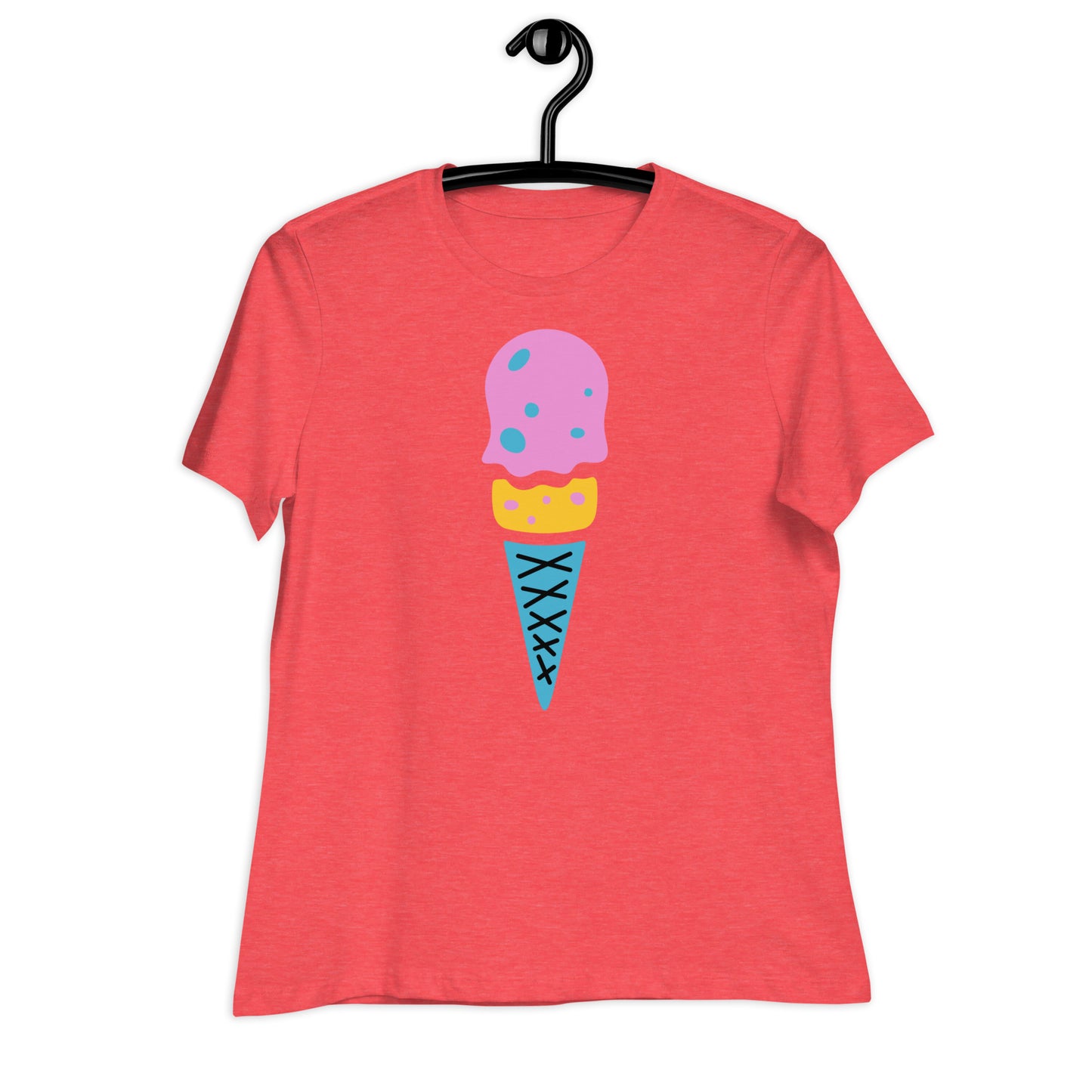 Ice Cream in Cone 2 Women's Relaxed T-Shirt