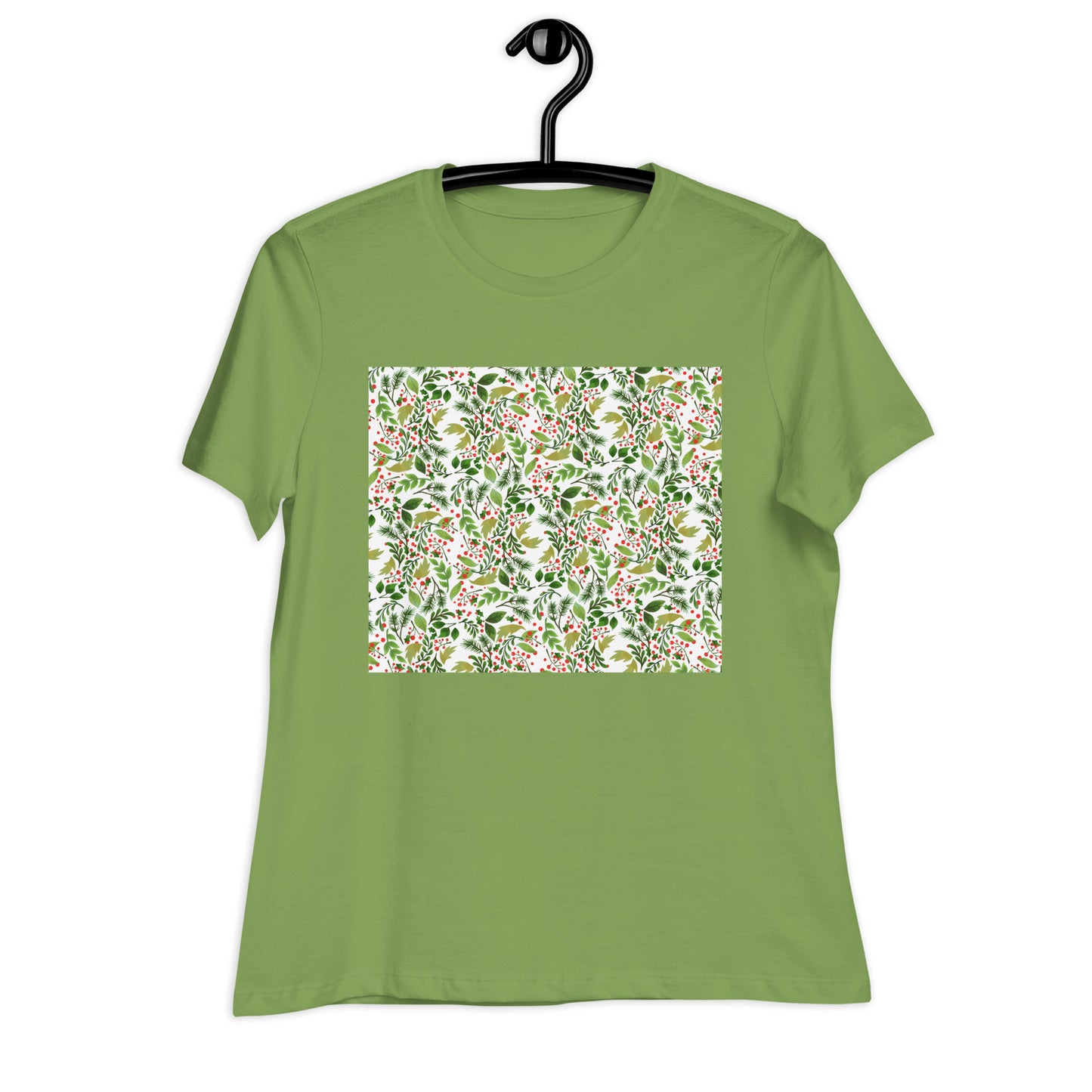 Holly Pattern Women's Relaxed T-Shirt