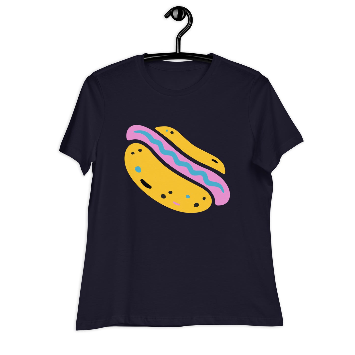 Colourful Hotdog 2 Women's Relaxed T-Shirt