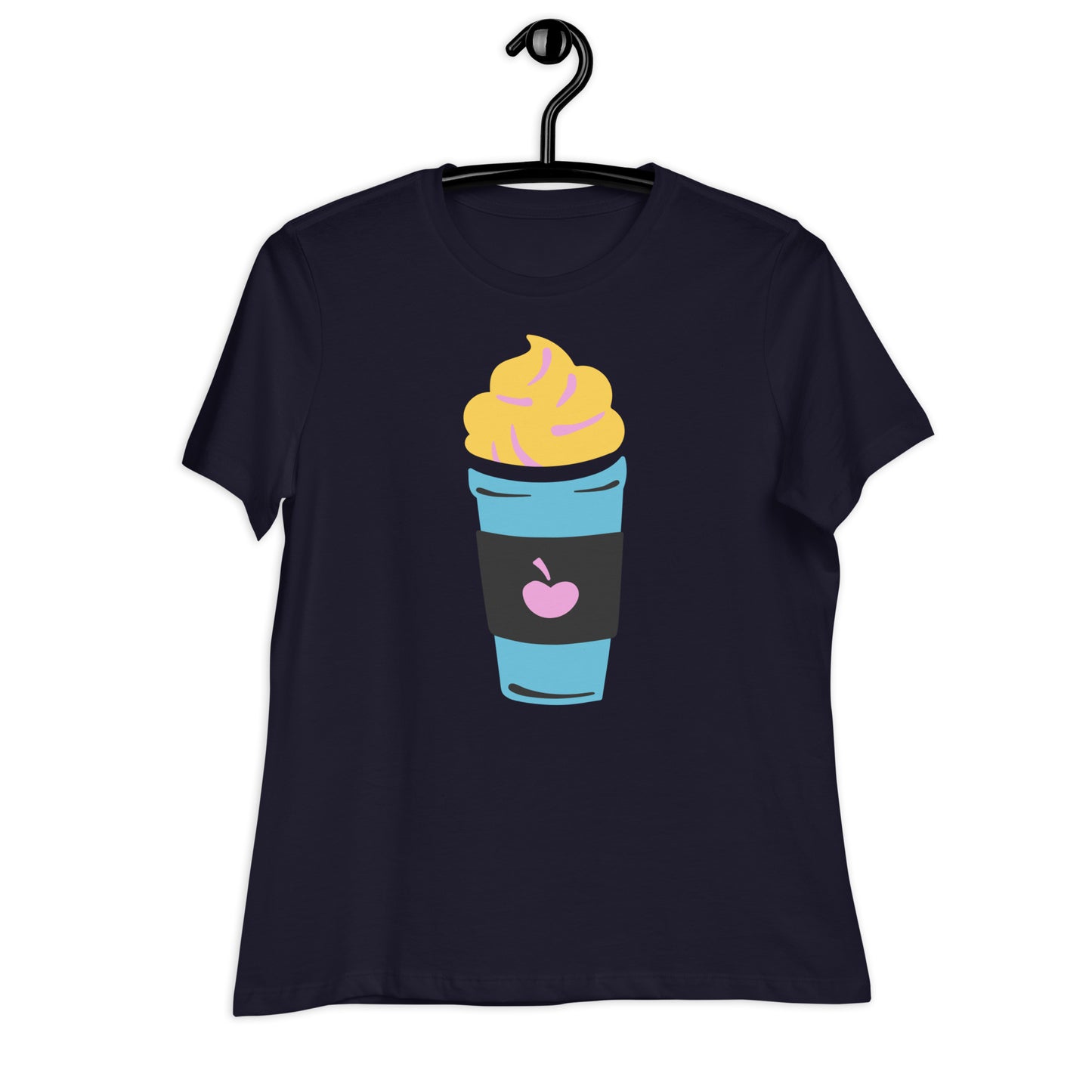 Colourful drink with Whipped Cream Women's Relaxed T-Shirt