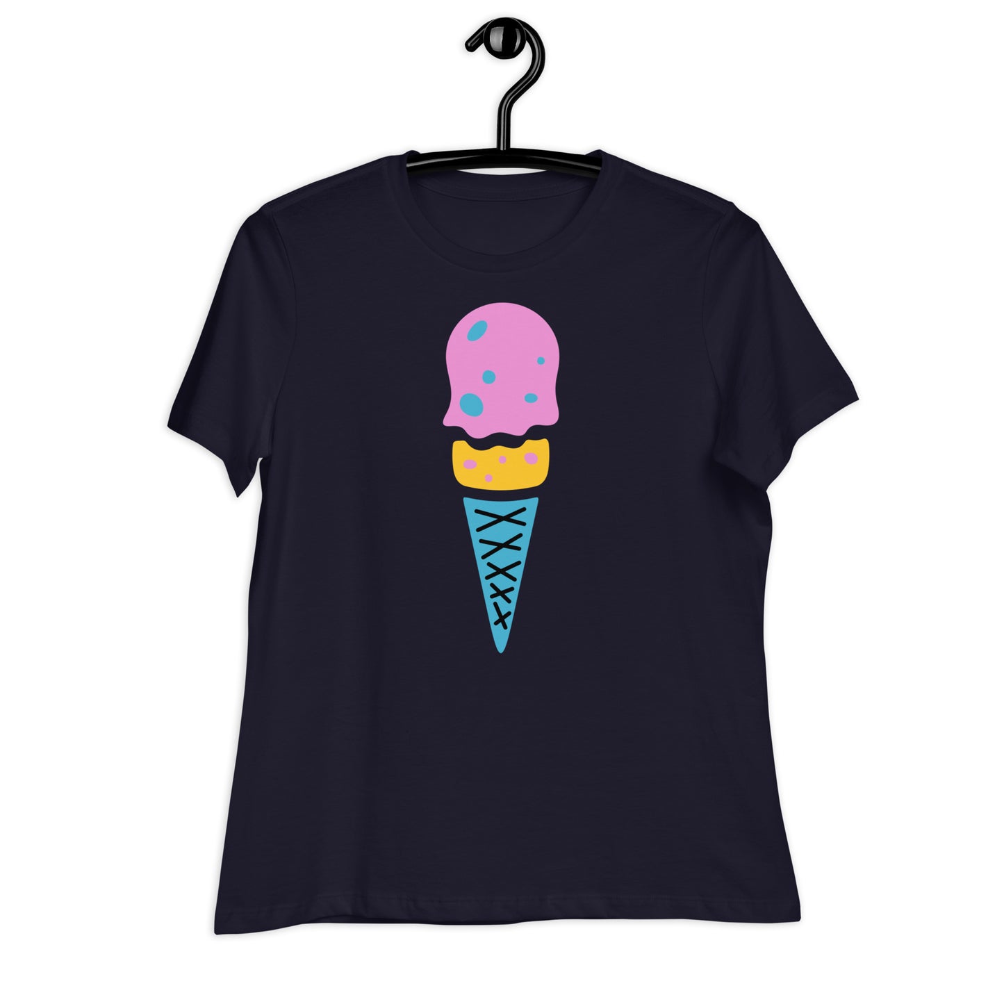 Ice Cream in Cone 2 Women's Relaxed T-Shirt