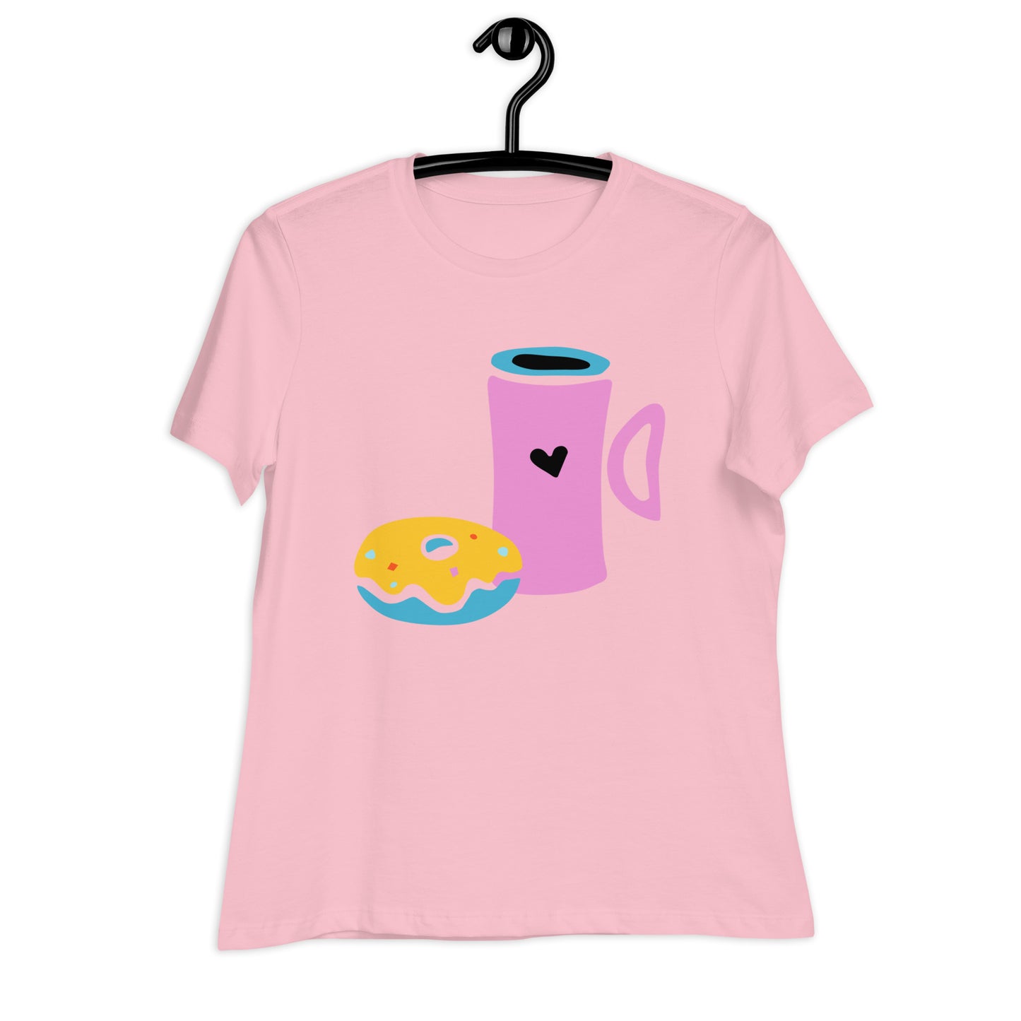 Coffee and Donut Women's Relaxed T-Shirt