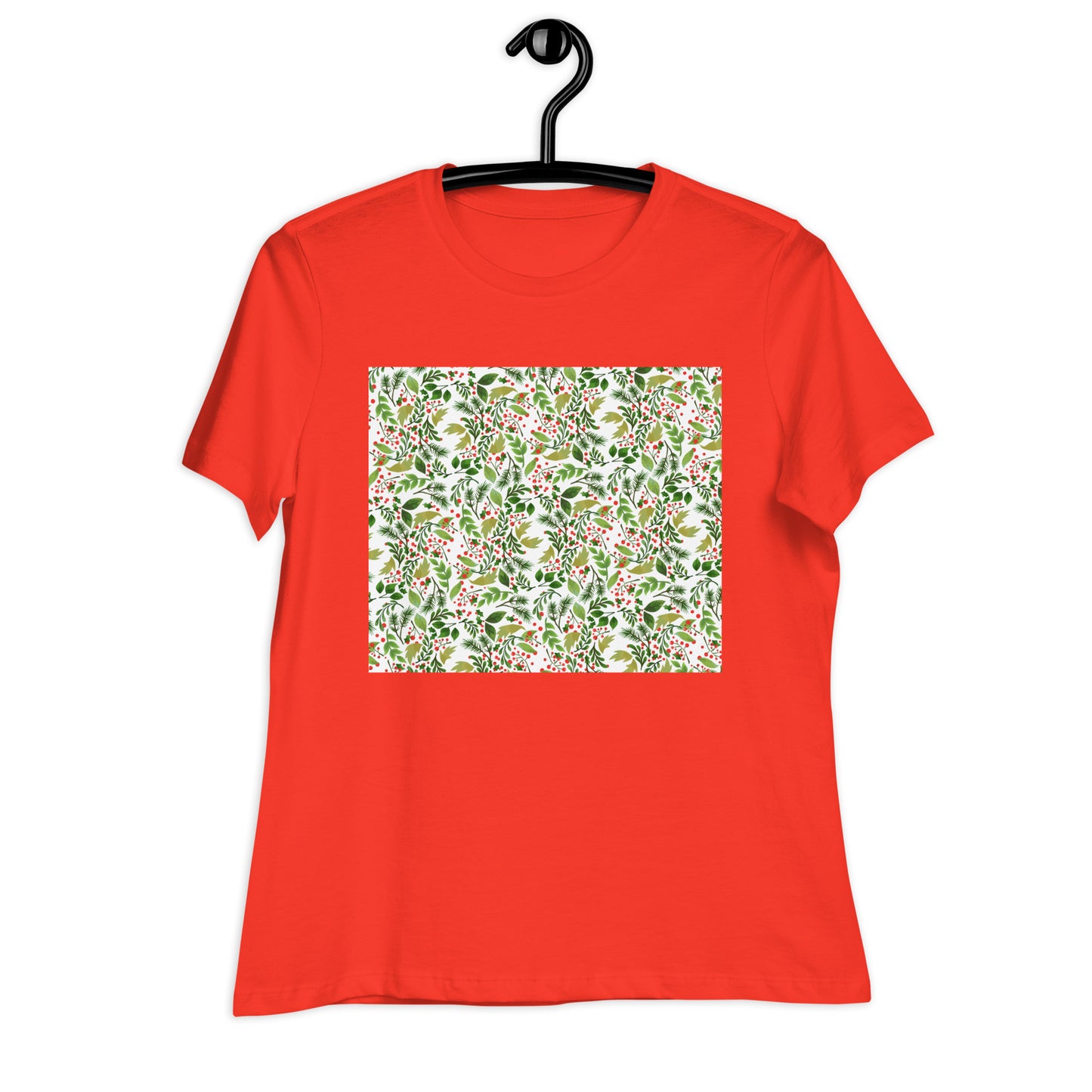 Holly Pattern Women's Relaxed T-Shirt