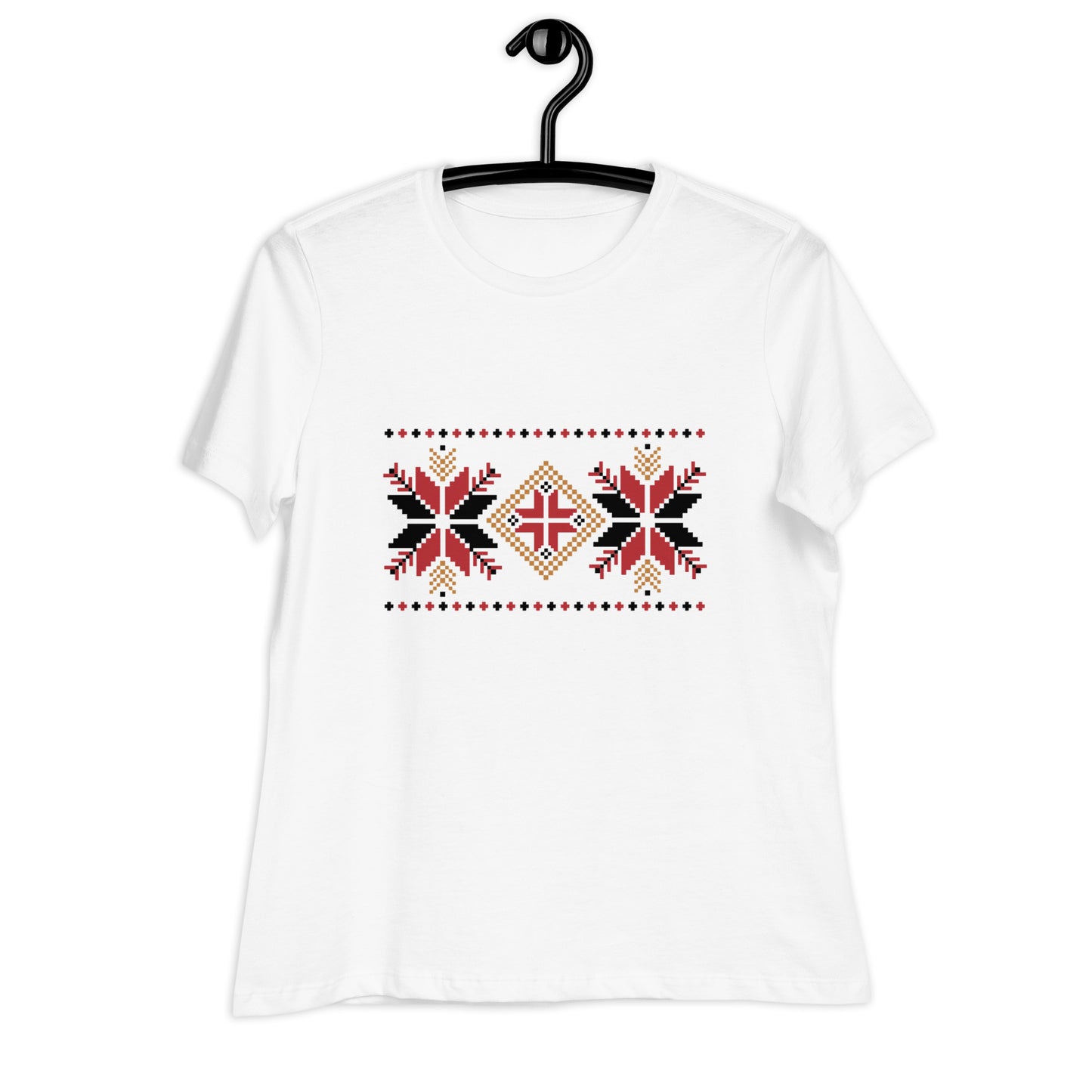 Ukraine Embroidered design Women's Relaxed T-Shirt