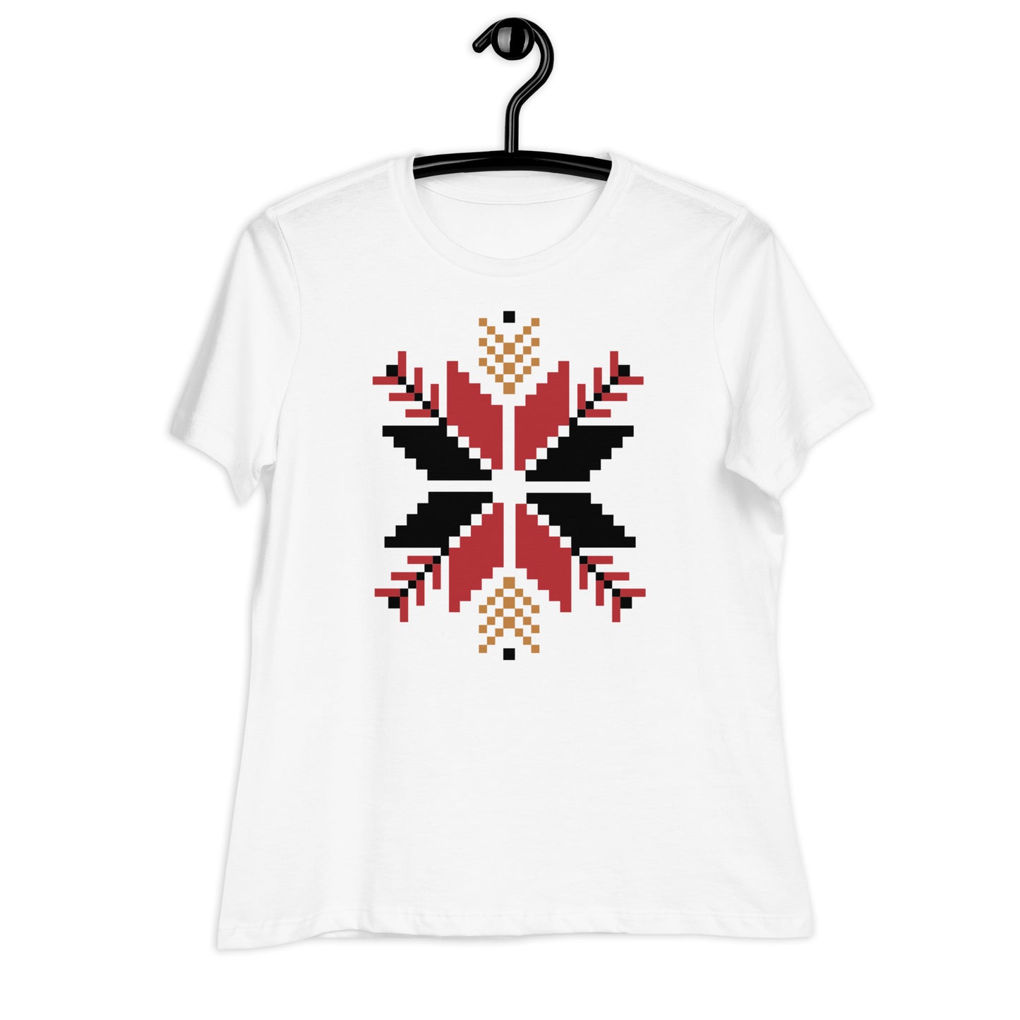 Ukraine Embroidery Women's Relaxed T-Shirt