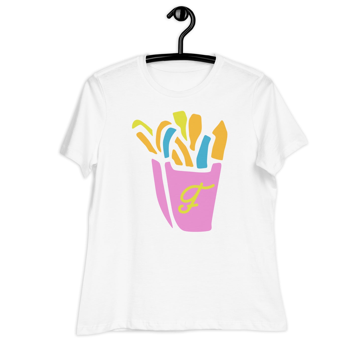 Colourful Fries Women's Relaxed T-Shirt