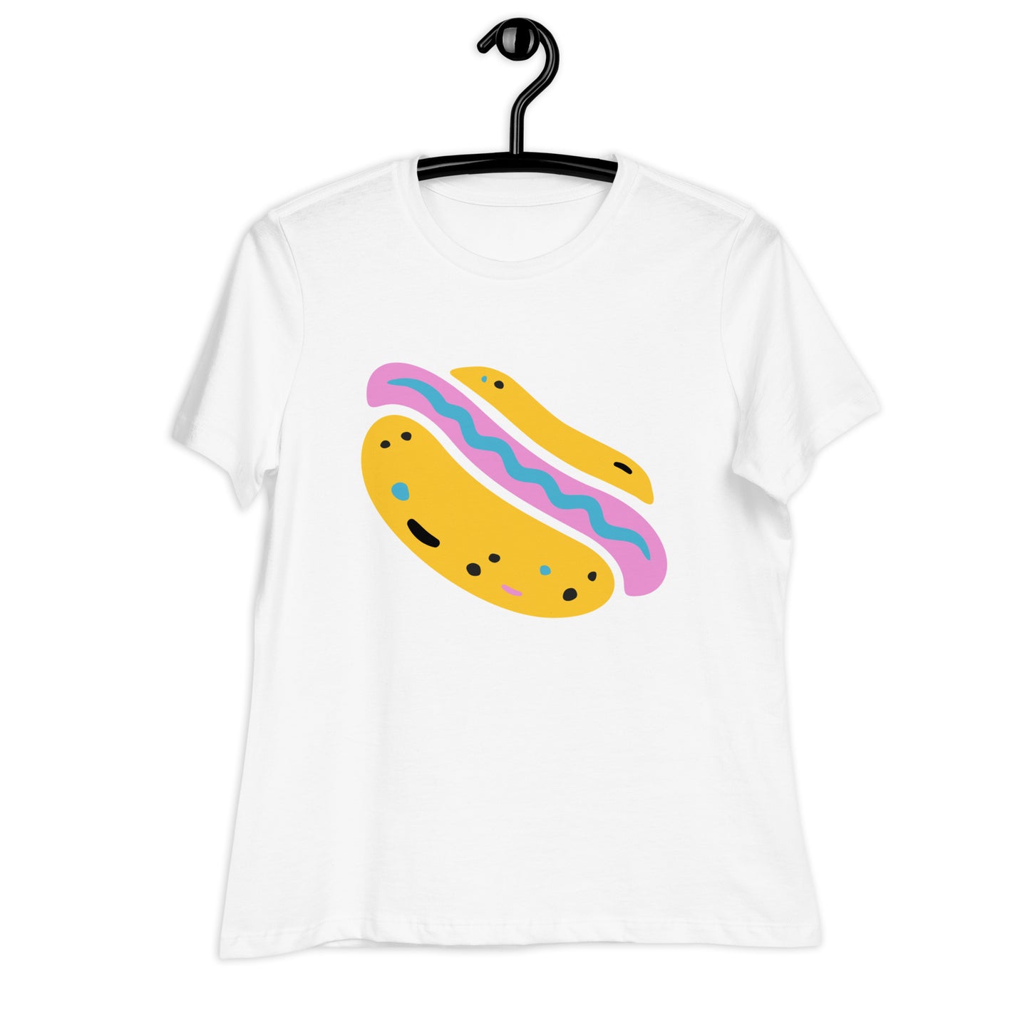 Colourful Hotdog 2 Women's Relaxed T-Shirt