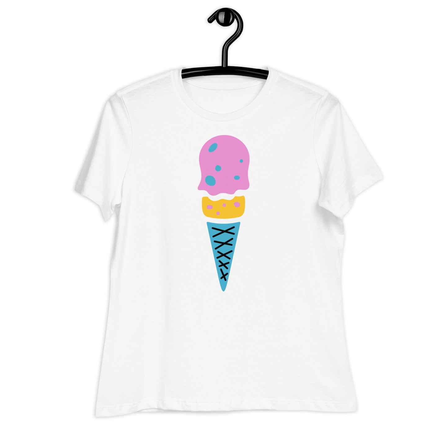 Ice Cream in Cone 2 Women's Relaxed T-Shirt