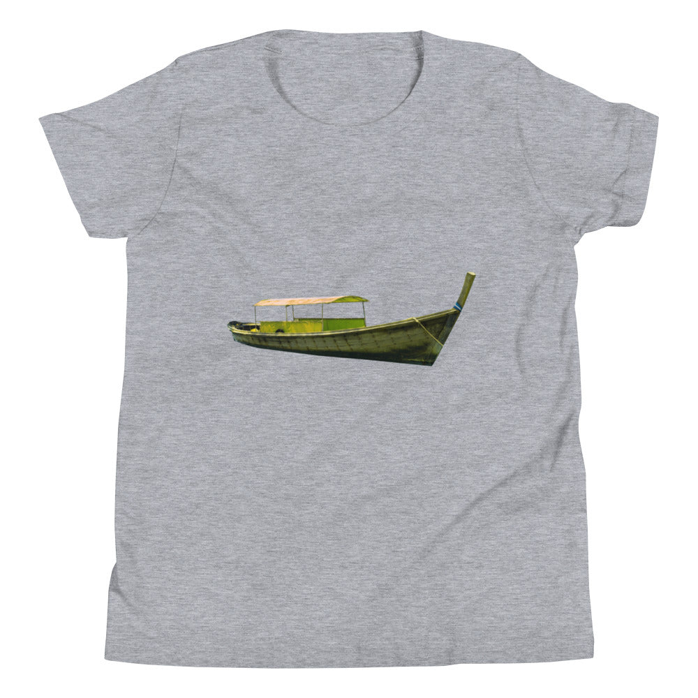 Boat with a Roof Youth Short Sleeve T-Shirt