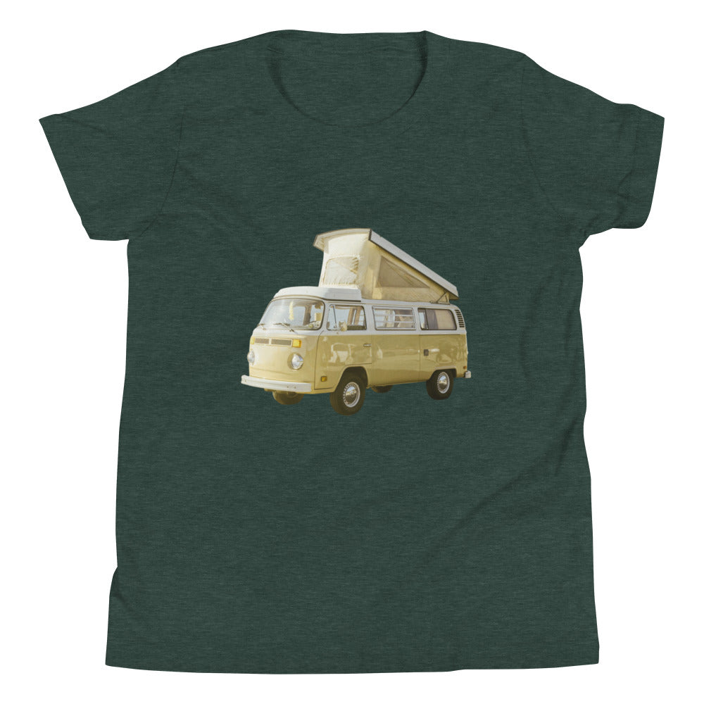 Retro Campervan  Youth Short Sleeve T-Shirt