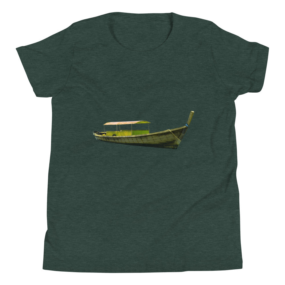 Boat with a Roof Youth Short Sleeve T-Shirt