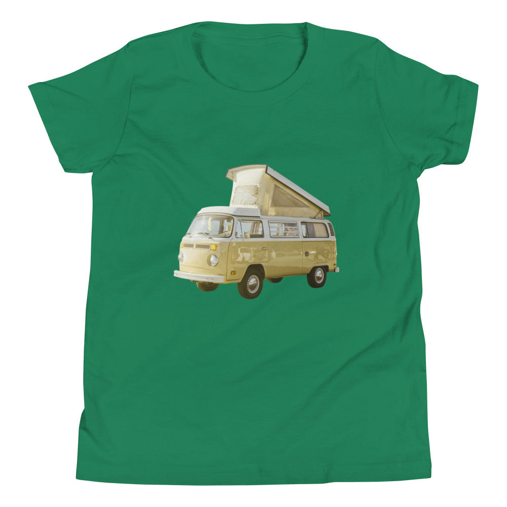 Retro Campervan  Youth Short Sleeve T-Shirt