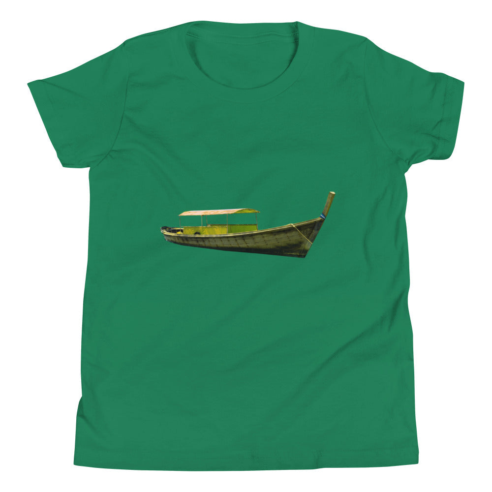 Boat with a Roof Youth Short Sleeve T-Shirt