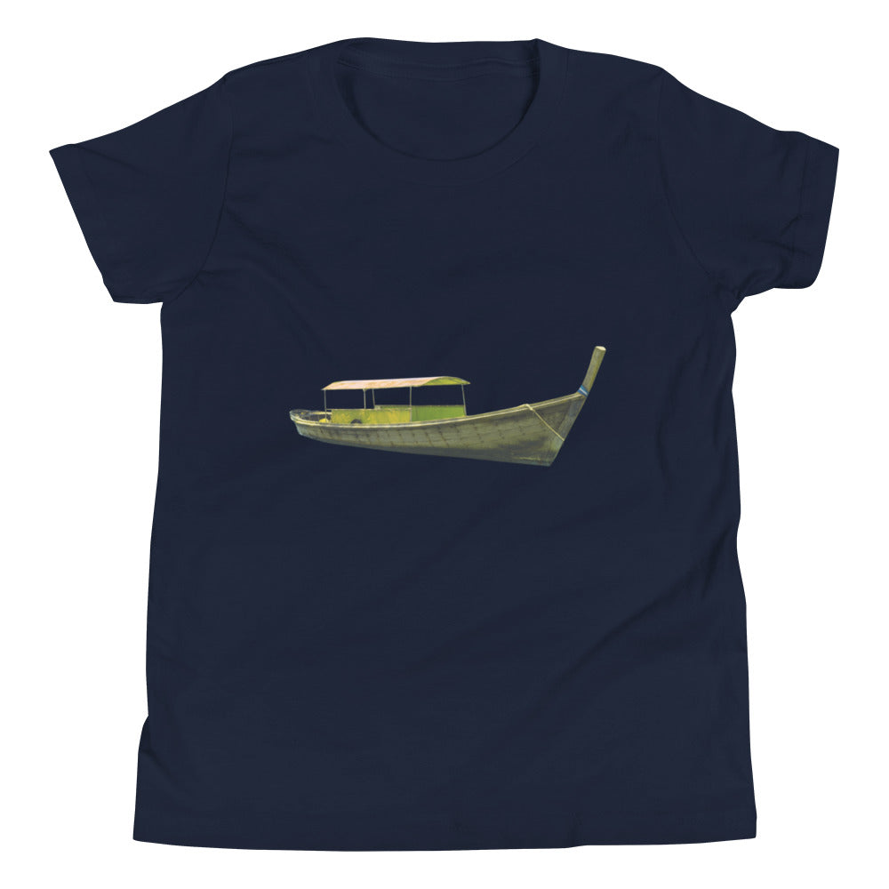 Boat with a Roof Youth Short Sleeve T-Shirt