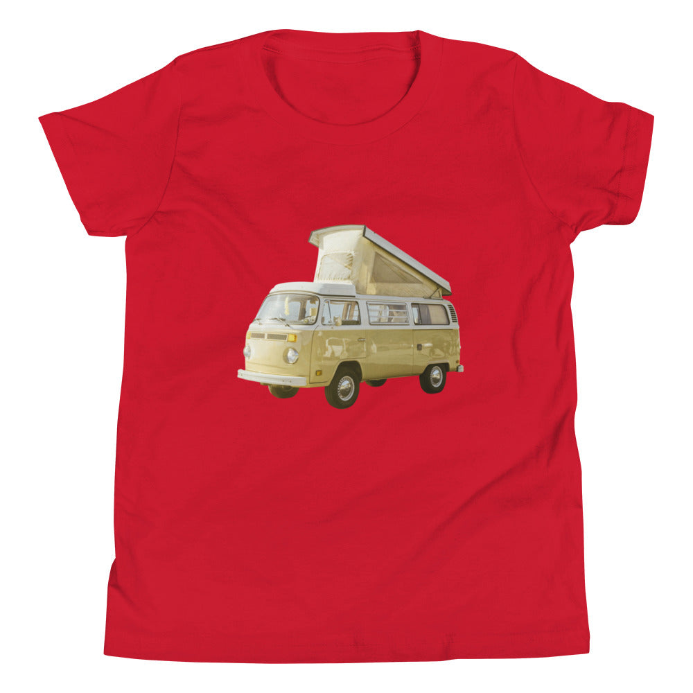 Retro Campervan  Youth Short Sleeve T-Shirt