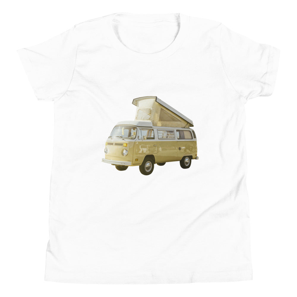 Retro Campervan  Youth Short Sleeve T-Shirt