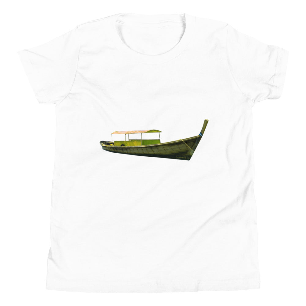 Boat with a Roof Youth Short Sleeve T-Shirt